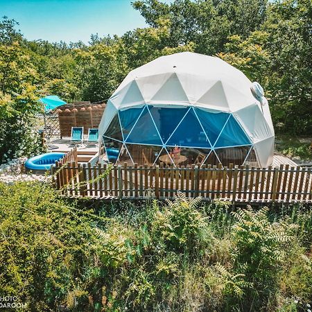 Les Domes Des Gorges Hotel Ruoms Exterior foto