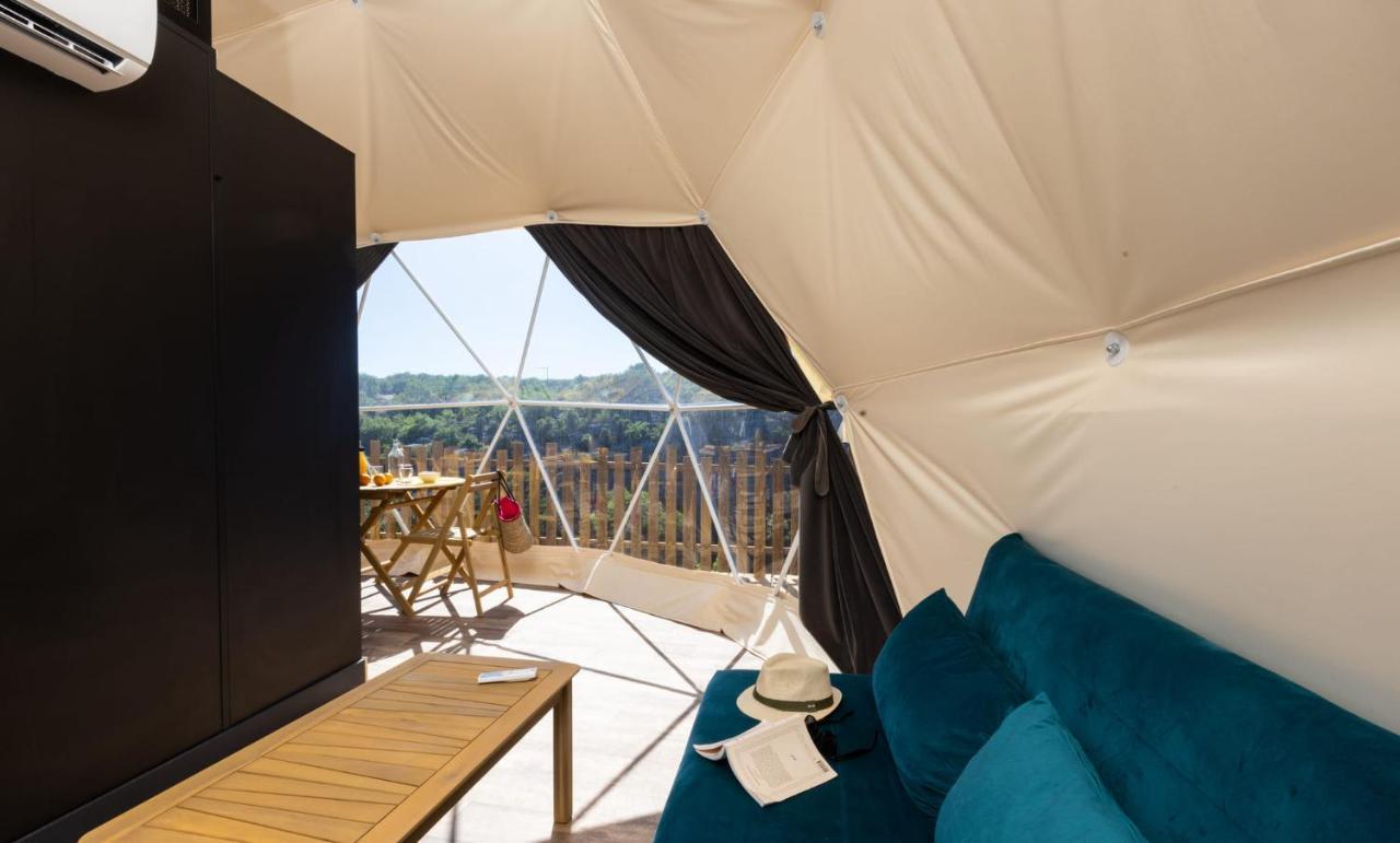 Les Domes Des Gorges Hotel Ruoms Exterior foto
