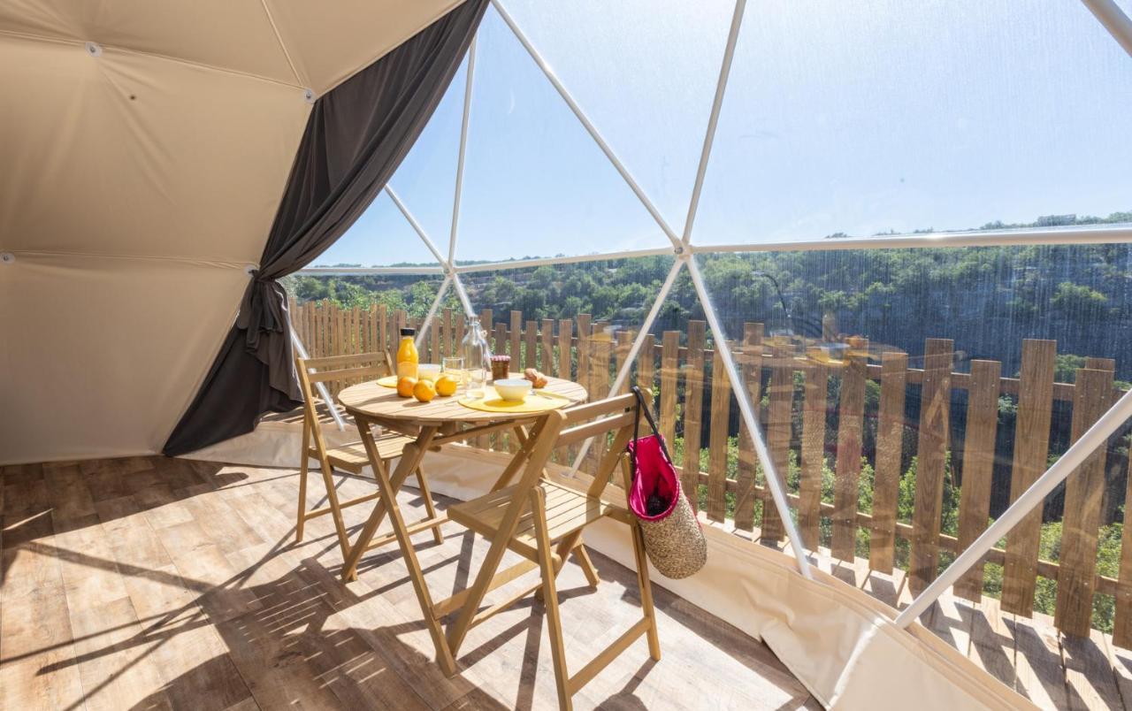 Les Domes Des Gorges Hotel Ruoms Exterior foto