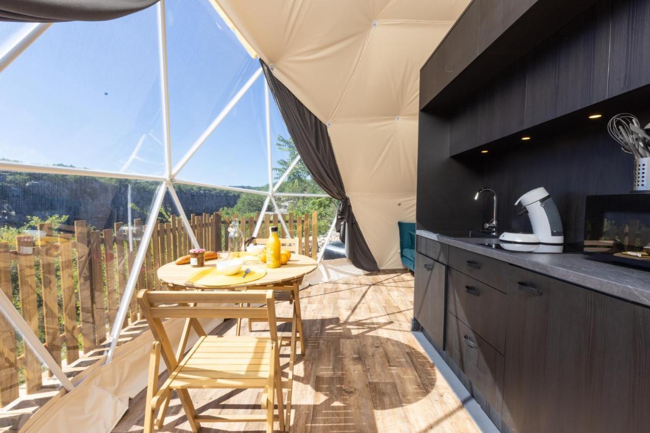 Les Domes Des Gorges Hotel Ruoms Exterior foto